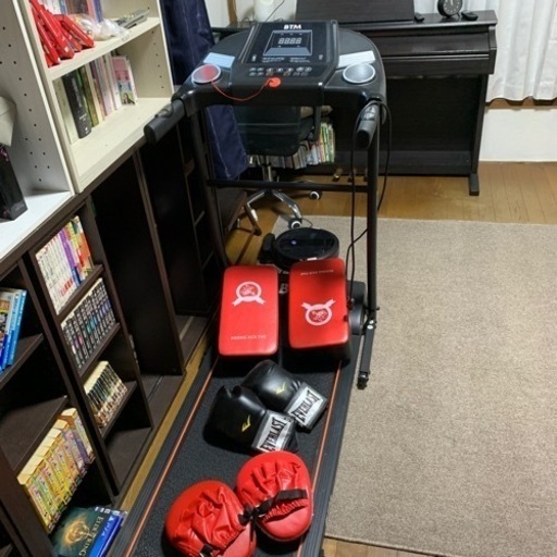 ルームランナー　キックボクシングセット