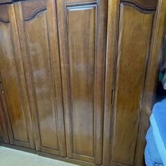 【0円 】レトロ洋タンス 2個 差し上げます 取りに来られる方(大田原)の画像