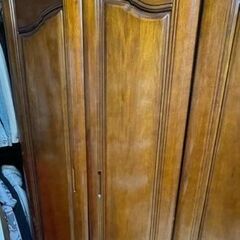 【0円 】レトロ洋タンス 2個 差し上げます 取りに来られる方(大田原)の画像