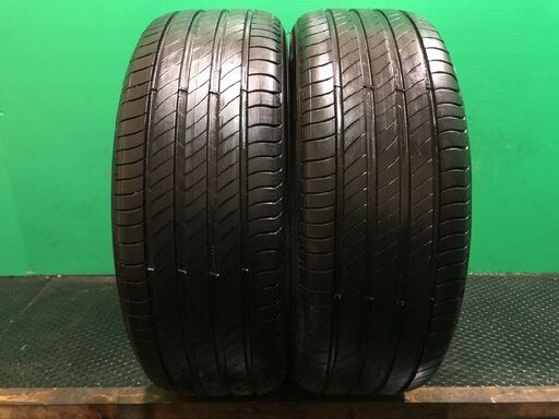 MICHELIN PRIMACY 4 225/55R18 18インチ 夏タイヤ 2本 19年製 バリ溝 デリカD:5 フォレスター プジョー3008/5008等　(MTD372) クレジットカード QR決済可能