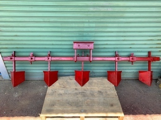 トラクター畝立て機 5連