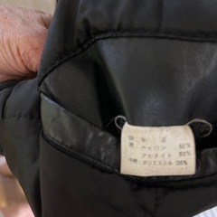 男性　Lサイズ　コート　牛皮の画像