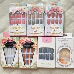 【取引完了しました】ジェルネイル・ラメ・ネイルチップ他の画像