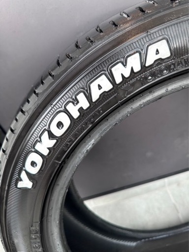 タイヤ4本セット YOKOHAMA ホワイトレター