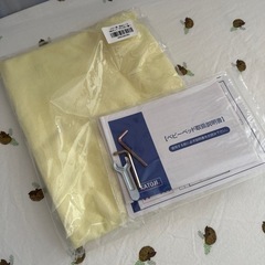 通常サイズ　ベビーベッド　マットレス　防水シーツ　ベッドガード　マットレスカバー　の画像