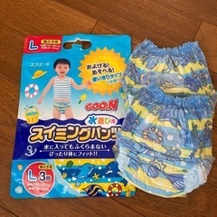 スイミングパンツ　スイミングオムツ　Lサイズ　2枚