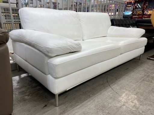 【愛品館 江戸川店 ソファ】 KELVIN GIORMANI（ケルヴィン・ジョマーニ）本革2.5Pソファ ID:156-019252-007