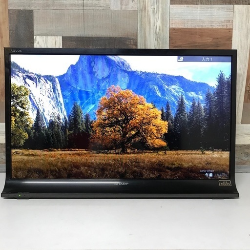 即日受渡❣️SHARP AQUOS 32型Wチューナー HDMI×3端子8500円