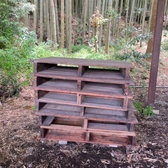 古い木製パレット　ヴィンテージ