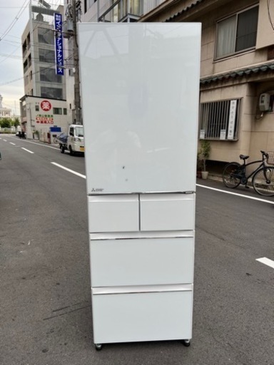 ?タッチパネル画面冷凍冷蔵庫✅設置込み㊗️安心保証あり?配達可能