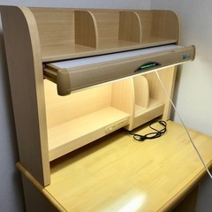 （譲渡終了）チトセ【学習机】椅子付き　子供　テレワークの画像