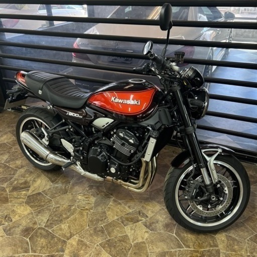 4月末までの出品【走行距離135km！】純正 Z900RS カワサキ 火の玉カラー 令和1年登録