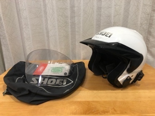 白バイヘルメット　j-force sv