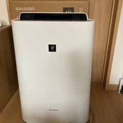シャープ　加湿空気清浄機　プラズマクラスター