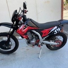 オフロードバイク　crf250l 5万キロ　MD38の画像