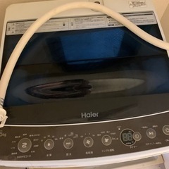 ハイアール　洗濯機　4.5kg の画像