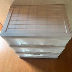 ◯   三段収納ケース　◯の画像