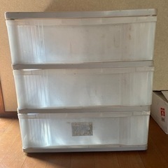 ◯   三段収納ケース　◯