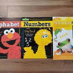 子供向け英語と算数のワークブック