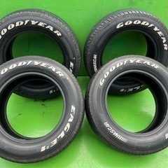 タイヤ4本 《 グッドイヤー 》 イーグル #1ナスカー [ 195/65R16 109/107R] 5分山★ 商用車 ホワイトレターハイエース キャラバン 