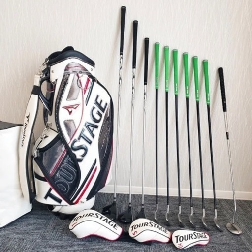 ツアーステージ V002/ブリジストン★初心者用  メンズ ゴルフセット
