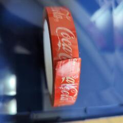 コカコーラ　マスキングテープの画像