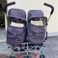 マクラーレン　双子用ベビーカー　二人乗りベビーカーの画像