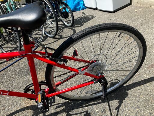 RIGHTPATH ライトパース クロスバイク 自転車 700C 外装6段変速 赤 レッド 通勤 通学 街乗り 初心者 スポーツ アウ