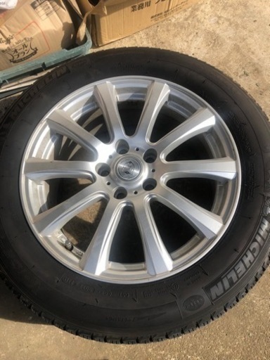 タイヤ 205/60R17 michelin アルミ ホイール付