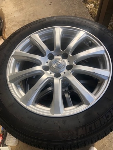 タイヤ 205/60R17 michelin アルミ ホイール付