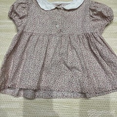 ベビー服　襟付きブラウス　しまむら　90cm