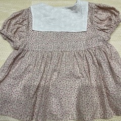 ベビー服　襟付きブラウス　しまむら　90cmの画像