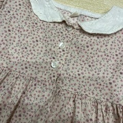 ベビー服　襟付きブラウス　しまむら　90cmの画像