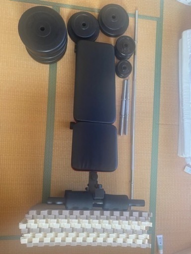 【先着順】ベンチプレスとダンベルセット