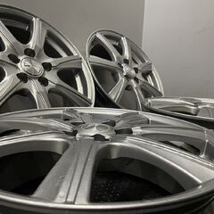 DUNLOP PRD 社外ホイール 16インチ 4本 6J5HPCD100+45 インプレッサ プリウス等　(VHV926) クレジットカード QR決済可能