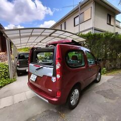 カングービボップ　2010年式　スライディングルーフ　5MT 　レッドシルバー 車検H23年9月28日の画像