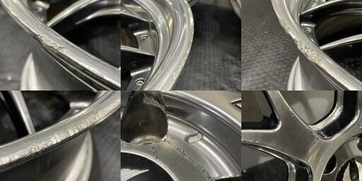 WORK AIMGAIN G2M GIIM ワーク エイムゲイン 21インチ 4本 9.5J5HPCD114.3+25/+30 アルフ