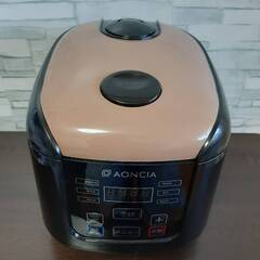 ★AONCIA 炊飯器S-RC018S-B★　K-343