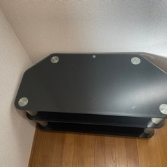 ガラステレビ台の画像