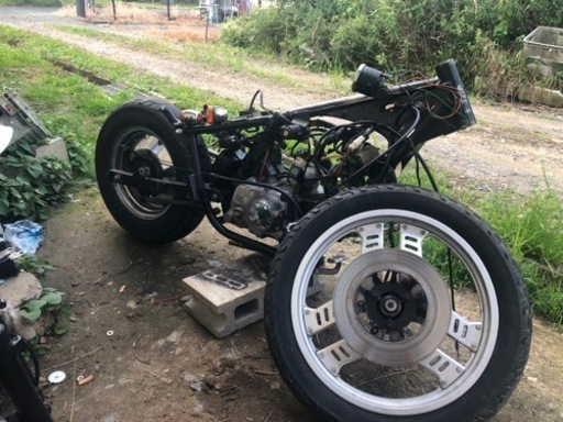 マグナ50 書類、鍵あり　部品取りレストアベース　引き取り限定