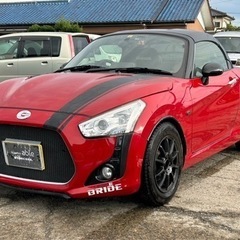 【支払総額88万円】LA440Kコペン5速MT機関良好9万キロ車検2年付き！即日納車ok社外マフラー ハンドル BRIDEシート フルセグTVの画像