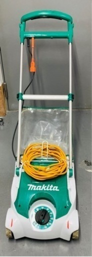マキタ　電動芝刈機 リール式5枚刃　刈込幅280mm