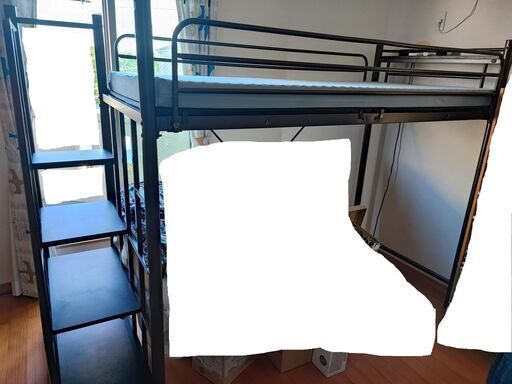 しっかりしたロフトベッド　分解してお渡しします。