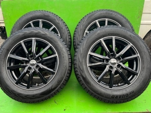 ヨコハマ アイスガード225 65 17 2020年14週目ハリアー　スタッドレスタイヤ