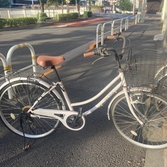 自転車　状態に難あり
