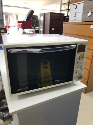 取引場所　南観音　A 2308-048 SHARP 電子レンジ　2009年製　RE-SE53-W 汚れ　キズあり　動作確認済み