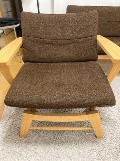 ミキモク 雅 椅子 チェア ソファ　5点セット カリモク 大塚家具 ニトリ IKEA LOWYA モダンデコ unico 高級家具