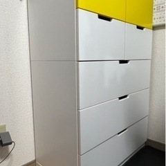 美品無料！IKEA NORDLI チェスト(引き出し×7)タンス