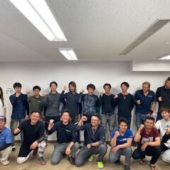 足場工事の現場作業員