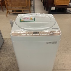 ☆580　SHARP　全自動洗濯機7kg　2020年製　【リサイクルマート鹿児島宇宿店】